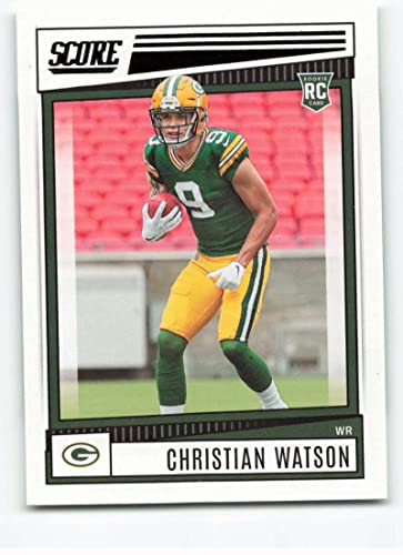 2022 Score #367 Christian Watson NM-MT RC Rookie Green Bay Packers Football NFL