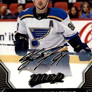 2020-21 Upper Deck MVP Gold Script #54 Vladimir Tarasenko St. Louis Blues NHL Hockey Trading Card