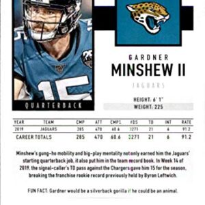 2020 Score #108 Gardner Minshew II Jacksonville Jaguars NFL Football Card NM-MT