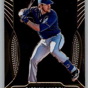 2019 Panini Prizm #72 Patrick Wisdom Texas Rangers RC Rookie Card Official MLB PA Baseball Card in Raw (NM or Better) Condition