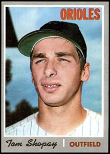 1970 topps # 363 tom shopay baltimore orioles (baseball card) ex/mt orioles