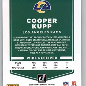 2021 Donruss #142 Cooper Kupp Los Angeles Rams NFL Football Card NM-MT