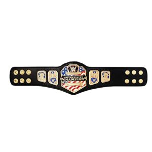 wwe authentic wear united states championship (2014) mini replica title belt multi