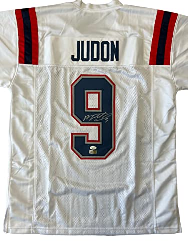 Matthew Judon New England Patriots Signed Autograph Custom Jersey JSA Certified