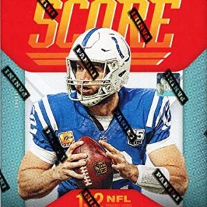 2019 Score NFL Football EXCLUSIVE Factory Sealed Blaster Box with 132 Cards & MEMORABILIA Card! Look for Rookies & Autos of Kyler Murray, Daniel Jones, Dwayne Hoskins, Drew Lock & Many More! WOWZZER!