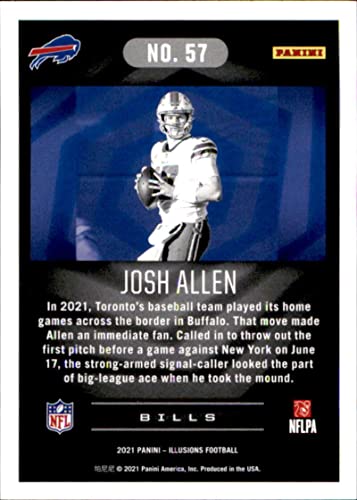 2021 Panini Illusions #57 Josh Allen Buffalo Bills NFL Football Trading Card