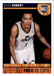 2013-14 nba hoops #287 rudy gobert utah jazz official rc rookie basketball card made by panini