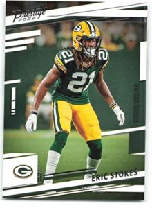 2022 panini prestige #112 eric stokes nm-mt green bay packers football