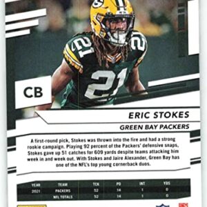 2022 Panini Prestige #112 Eric Stokes NM-MT Green Bay Packers Football