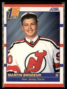 1990-91 score martin brodeur rookie card rc #439 devils