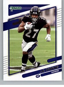 2021 donruss #210 j.k. dobbins baltimore ravens nfl football card nm-mt