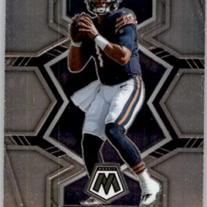 Football Trading Card NFL 2022 Panini Mosaic #33 Justin Fields NM Near Mint Bears