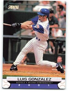 2001 topps stadium club #88 luis gonzalez nm-mt arizona diamondbacks baseball