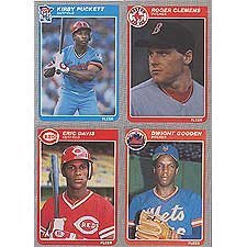 1985 fleer baseball complete mint 660 card set. features rookie cards of roger clemens and kirby puckett plus dwight gooden, nolan ryan, cal ripken, pete rose, mike schmidt, tom seaver and more!