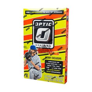 2016 panini donruss optic baseball hobby box