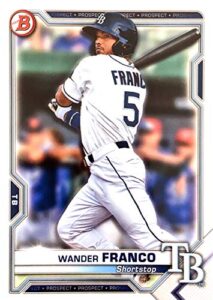 2021 bowman prospect #bp-57 wander franco