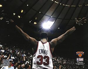 new york knicks hall of fame center patrick ewing 8×10 photo picture
