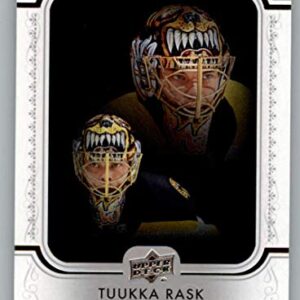 2019-20 Upper Deck Hockey Series 1 Portraits #P-33 Tuukka Rask Boston Bruins Official UD NHL Trading Card