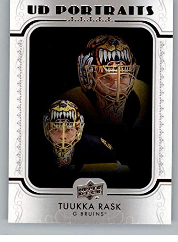 2019-20 Upper Deck Hockey Series 1 Portraits #P-33 Tuukka Rask Boston Bruins Official UD NHL Trading Card