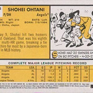 2022 TOPPS ARCHIVES #1 SHOHEI OHTANI 1963 TOPPS ANGELS BASEBALL MLB