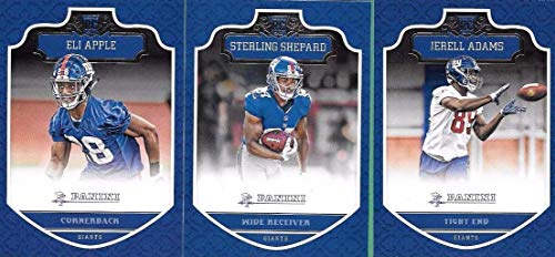 New York Giants 2016 Panini Factory Sealed Team Set with Eli Manning, Odell Beckham, Eli Apple Rookie Card plus