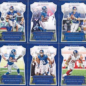 New York Giants 2016 Panini Factory Sealed Team Set with Eli Manning, Odell Beckham, Eli Apple Rookie Card plus