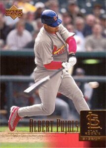 2001 upper deck baseball #295 albert pujols rookie card
