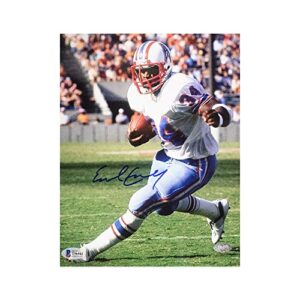 earl campbell autographed houston oilers 8×10 photo – bas coa