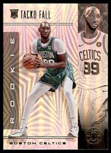 2019-20 panini illusions #196 tacko fall boston celtics rc rookie nba basketball trading card