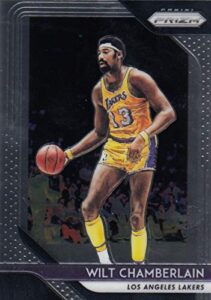 basketball nba 2018-19 panini prizm #205 wilt chamberlain lakers