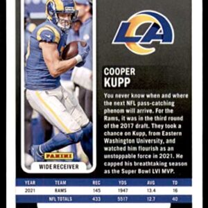 2022 Panini Absolute #33 Cooper Kupp NM-MT Los Angeles Rams Football Trading Card NFL