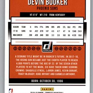 2018-19 Donruss #119 Devin Booker Phoenix Suns Basketball Card