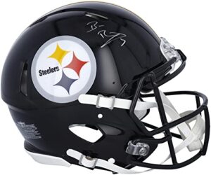 ben roethlisberger pittsburgh steelers autographed riddell pro-line speed helmet – autographed nfl helmets