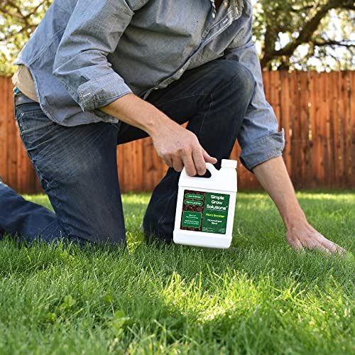 Organic Micronutrient Booster- Complete Plant & Turf Nutrients- Simple Grow Solutions- Natural Garden & Lawn Fertilizer- Grower, Gardener- Liquid Food for Grass, Tomatoes, Flowers, Vegetables (32 Ounce)