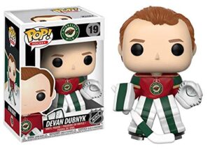 funko pop – nhl devan dubnyk minnesota wild red vinyl figure