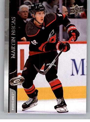 2020-21 Upper Deck #34 Martin Necas Carolina Hurricanes NHL Hockey Trading Card