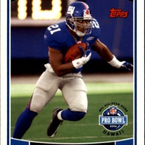 2006 Topps Football Card #293 Tiki Barber