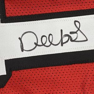 Framed Autographed/Signed Deebo Samuel 33x42 San Francisco Red Alternate Football Jersey JSA COA