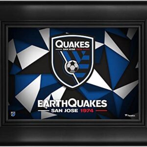 San Jose Earthquakes Framed 5" x 7" Team Logo Collage - Soccer Plaques and Collages