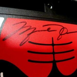 Michael Jordan Signed Autographed 1/4 Enterbay Figurine UDA Upper Deck Bulls - Autographed NBA Figurines