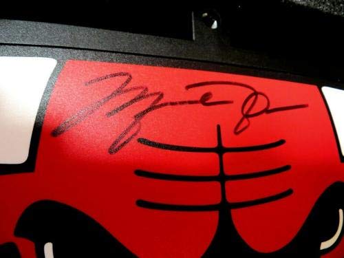 Michael Jordan Signed Autographed 1/4 Enterbay Figurine UDA Upper Deck Bulls - Autographed NBA Figurines