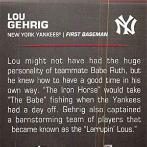 2019 Topps Opening Day 150 Years of Fun Set #YOF-3 Lou Gehrig Yankees MLB Baseball Card NM-MT