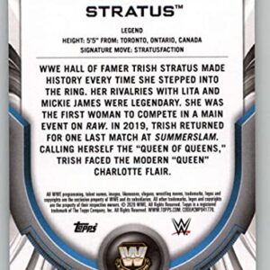 2020 Topps WWE Women's Division Roster #RC-56 Trish Stratus Legend Official World Wrestling Entertainment Trading Card in Raw (NM or Better) Condition