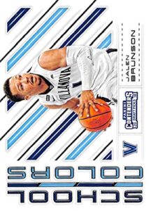 2018-19 panini contenders draft picks school colors #34 jalen brunson villanova wildcats basketball card