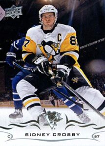 2018-19 upper deck #392 sidney crosby nm-mt pittsburgh penguins official nhl hockey trading card