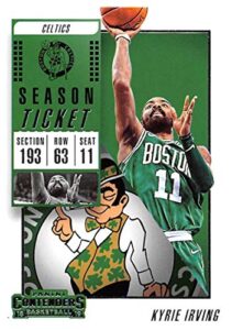 2018-19 panini contenders season ticket #32 kyrie irving boston celtics basketball card