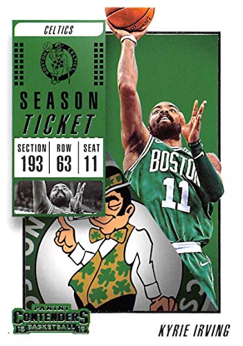 2018-19 Panini Contenders Season Ticket #32 Kyrie Irving Boston Celtics Basketball Card