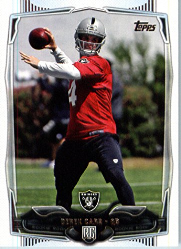 2014 Topps NFL Football Card #438 Derek Carr Oakland Raiders ROOKIE CARD