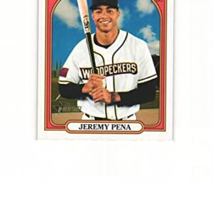 JEREMY PENA 2021 Topps Heritage Minors #119 Baseball Rookie Card RC Houston Astros