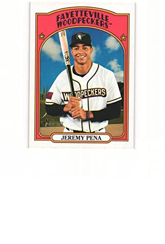 JEREMY PENA 2021 Topps Heritage Minors #119 Baseball Rookie Card RC Houston Astros